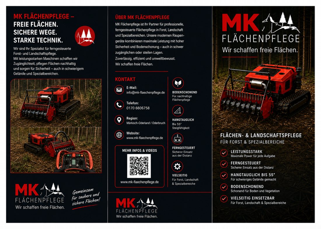 Vorschau der MK Flächenpflege Broschüre